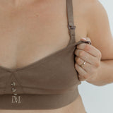 Fleur Nursing Bra - Cacao