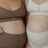 Bailee Maternity Briefs - Powder