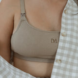 Elora Maternity Bralette - Latte